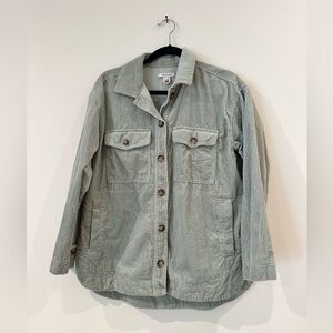 Madewell size M corduroy York way shirt-jacket